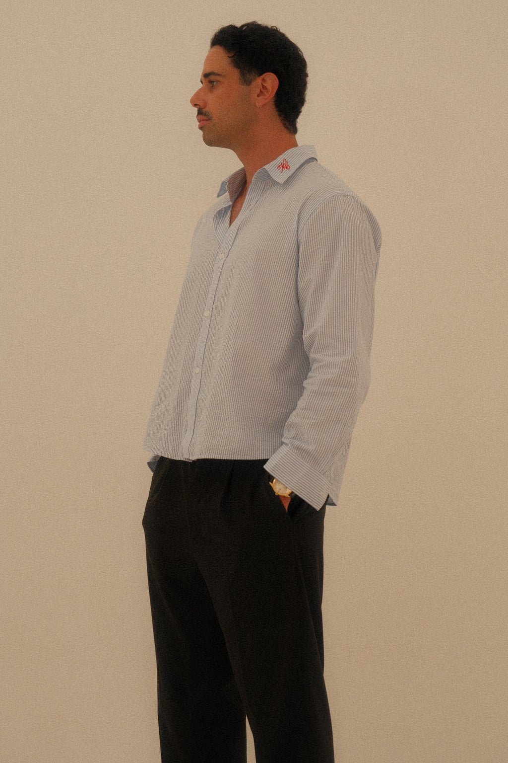The Striped Seersucker Shirt