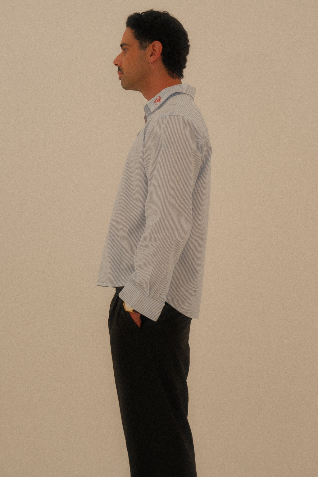 The Striped Seersucker Shirt