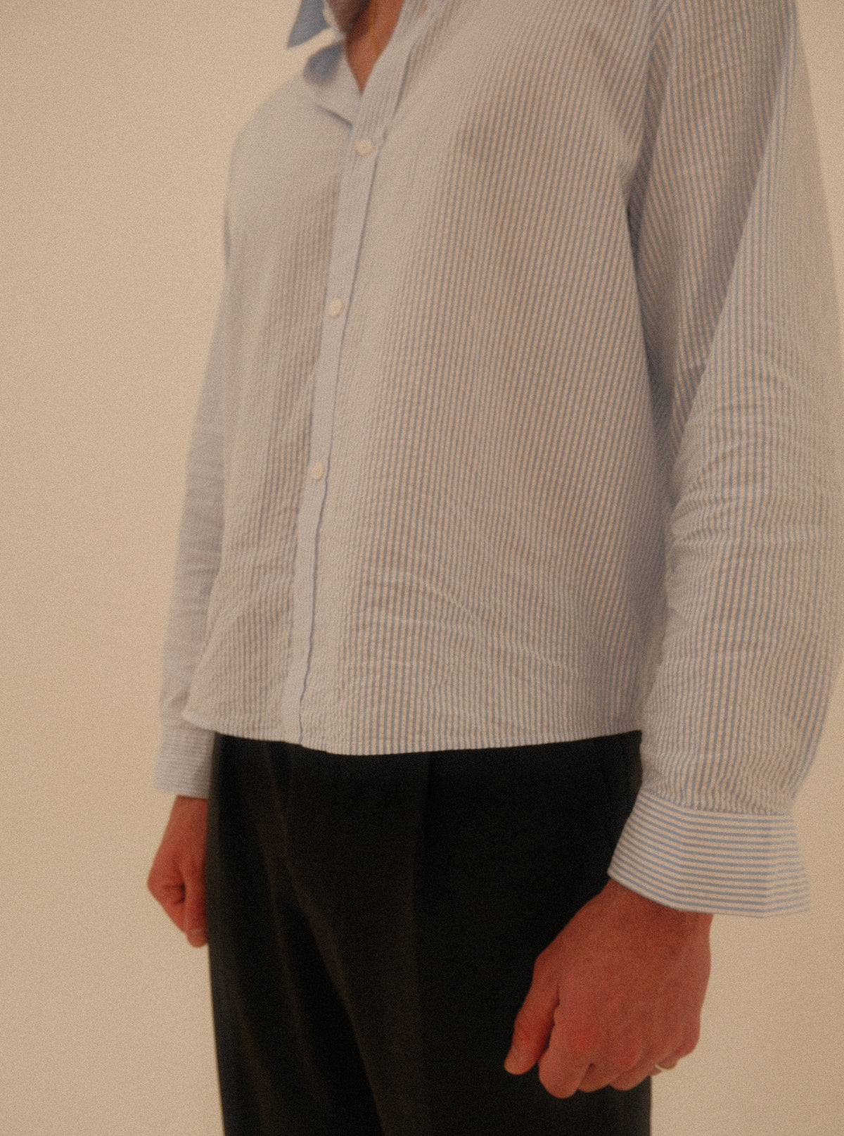 The Striped Seersucker Shirt