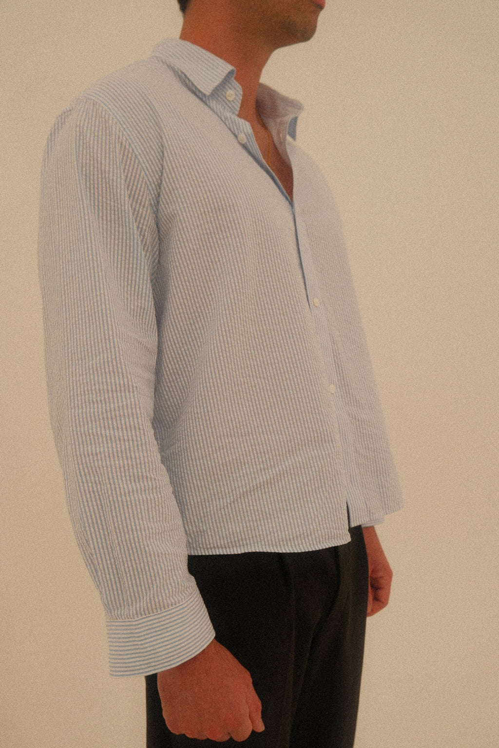 The Striped Seersucker Shirt