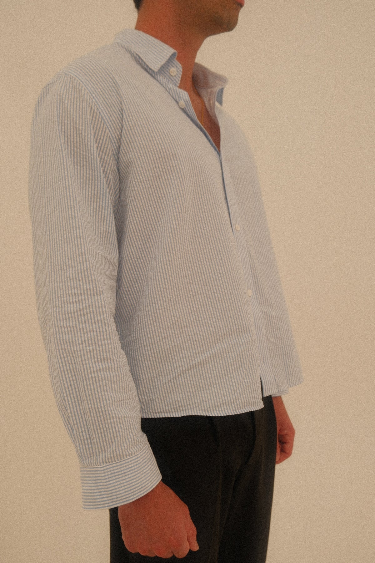 The Striped Seersucker Shirt