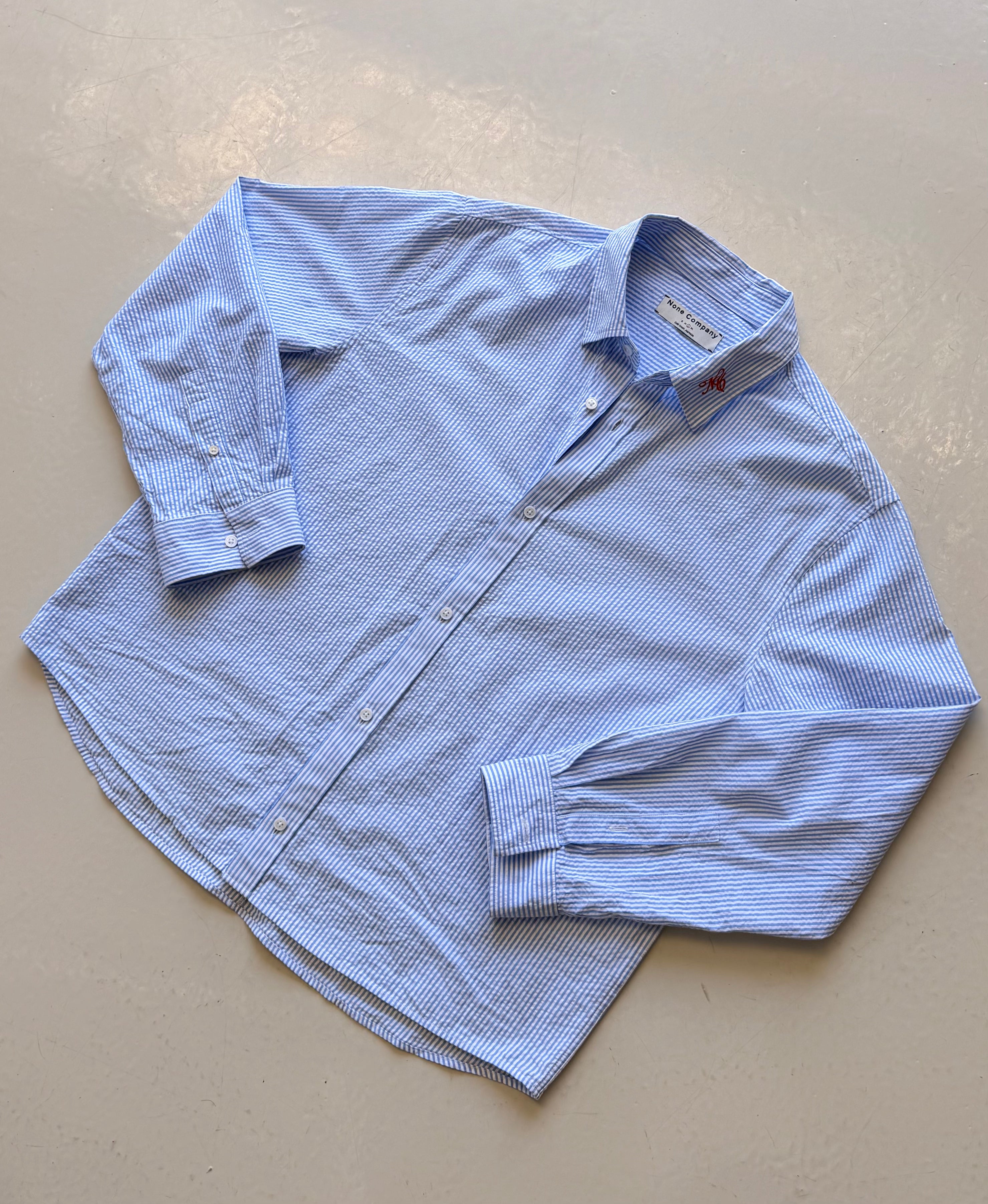 The Striped Seersucker Shirt